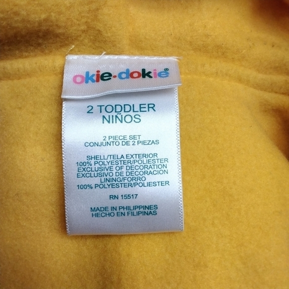 Okie Dokie Little Boy's Jacket   Size 2T - Picture 4 of 4
